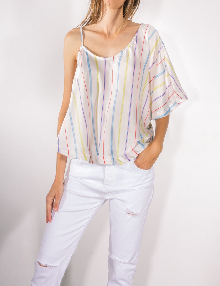 BLUSA WHITE STRIPES