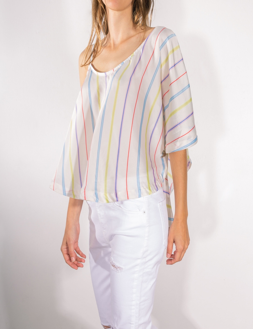 BLUSA WHITE STRIPES