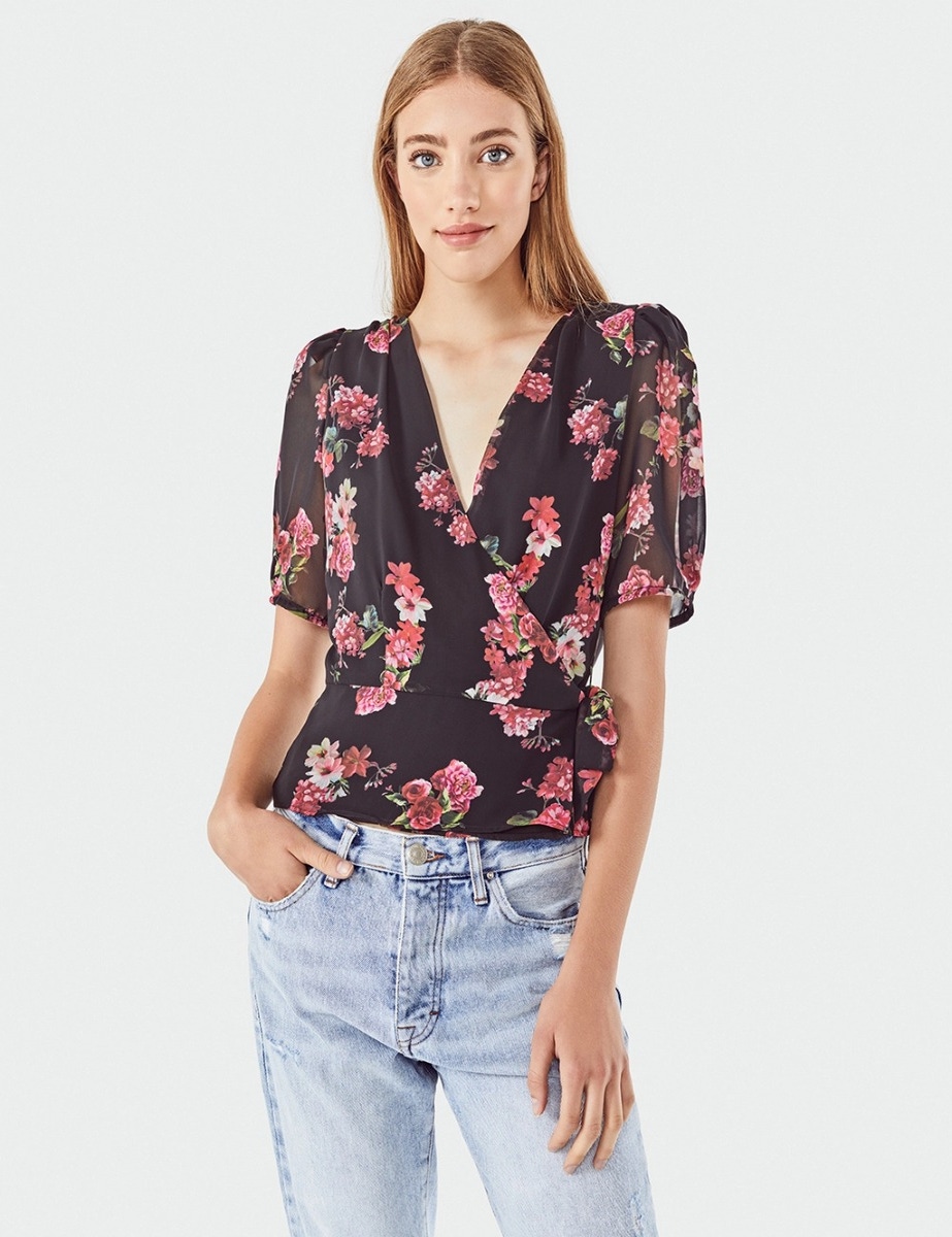 BLUSA FLOWERS LOVE