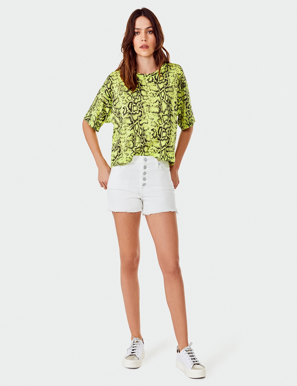 SHORT HUDSON WHITE