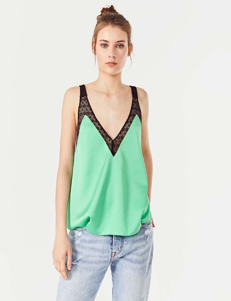 TOP LACE BACK