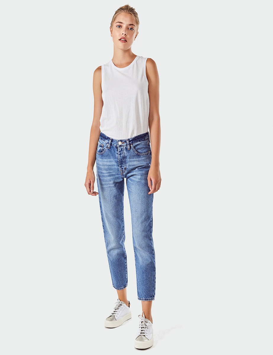 JEANS BOYFIT TASH BLUE