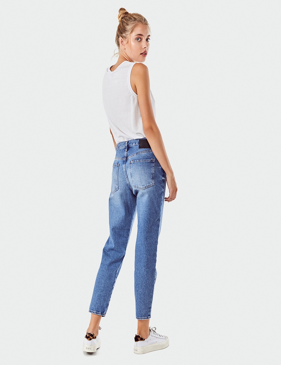 JEANS BOYFIT TASH BLUE