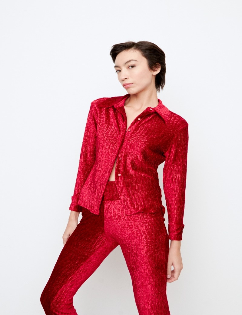 CAMISA RED VELVET