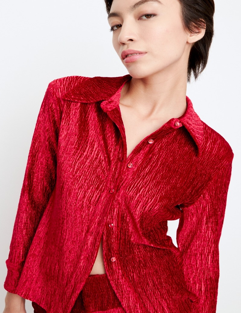 CAMISA RED VELVET