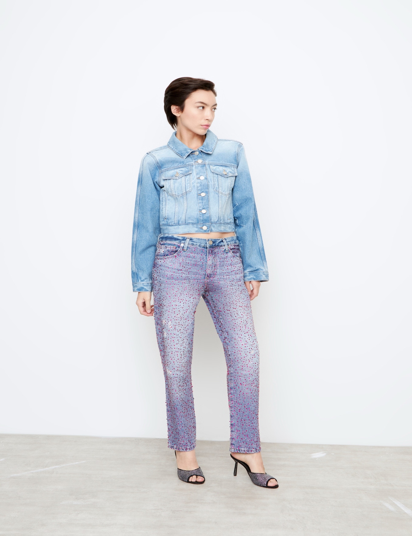JEANS GINGER COUTURE MOULIN ROUGE