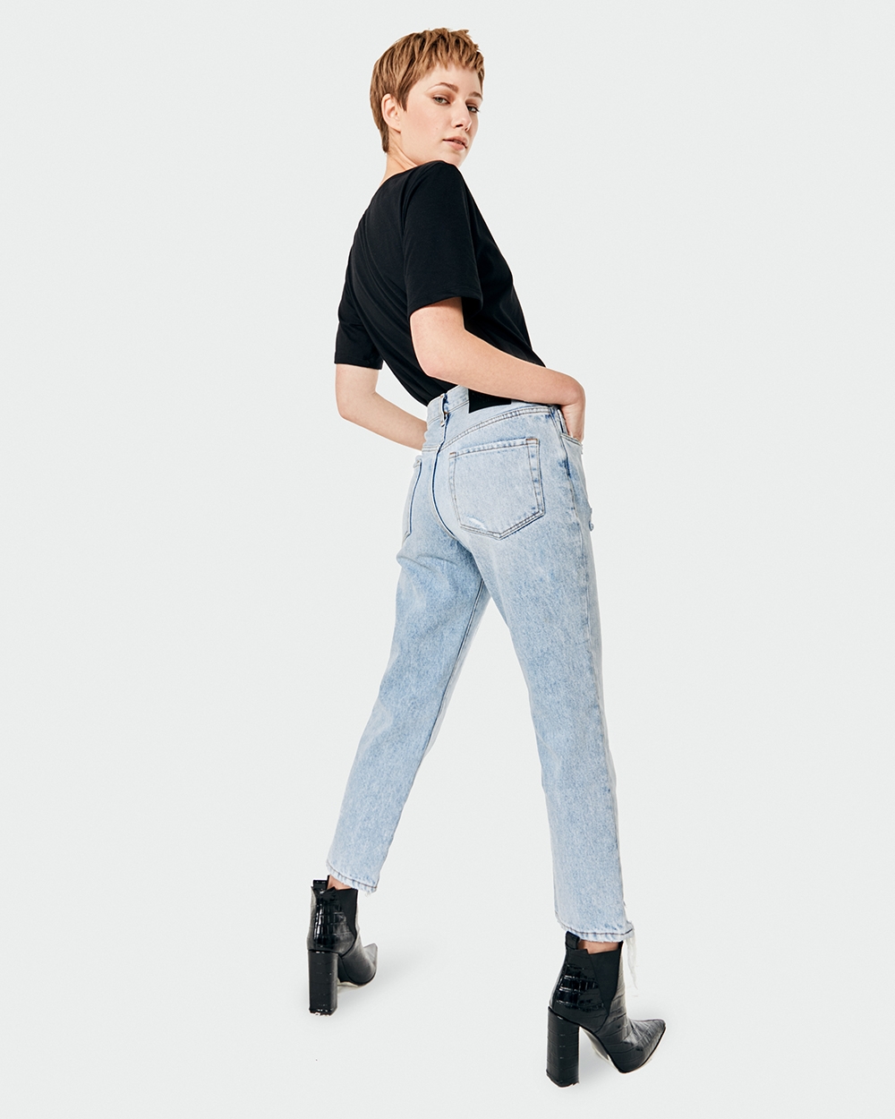 JEANS BOYFIT TASH LIGHT BLUE