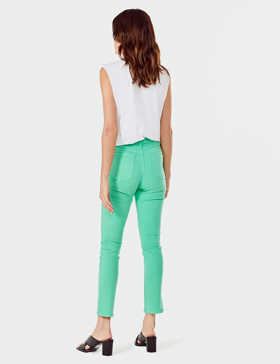 CHUPIN HIGH CROPPED ALANIS MINT