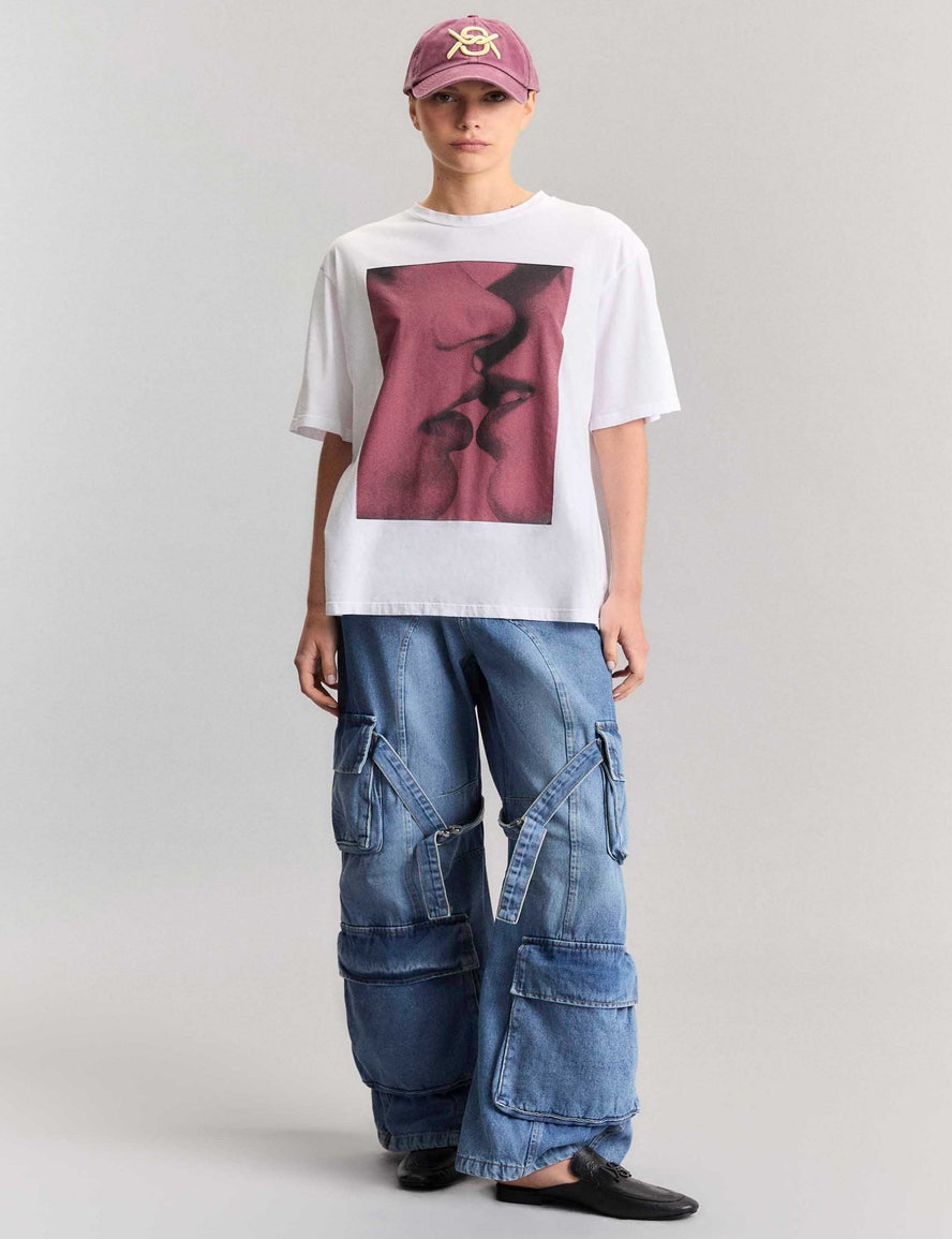 REMERA KISS ME LIKE YOU MISS ME                                                                      