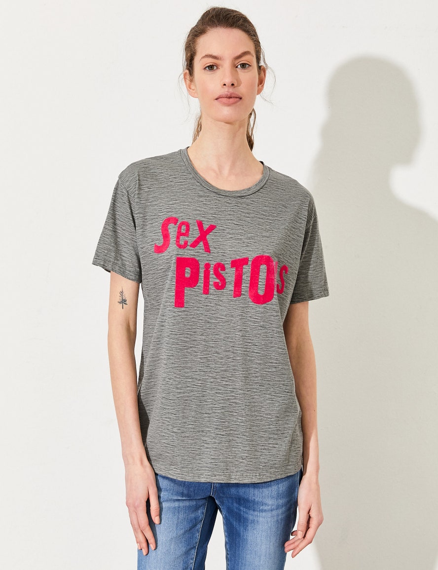 REMERA SEX PISTOLS LOGO