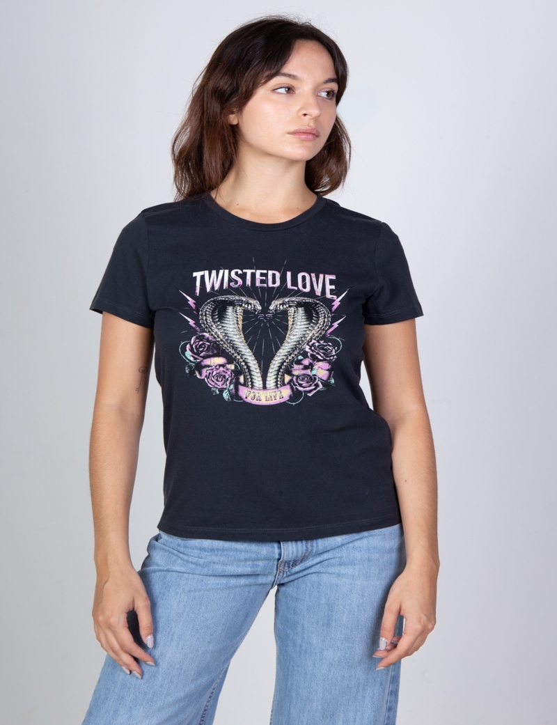 REMERA TWISTED SNAKES                                                                                