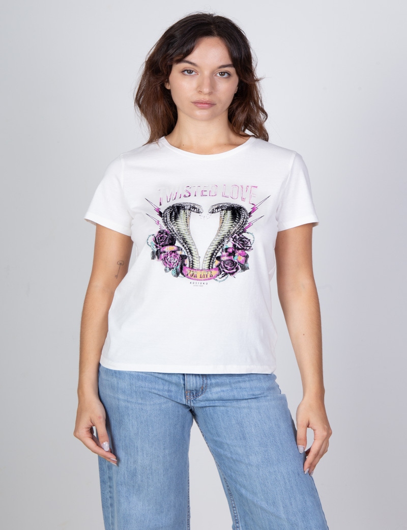 REMERA TWISTED SNAKES                                                                                