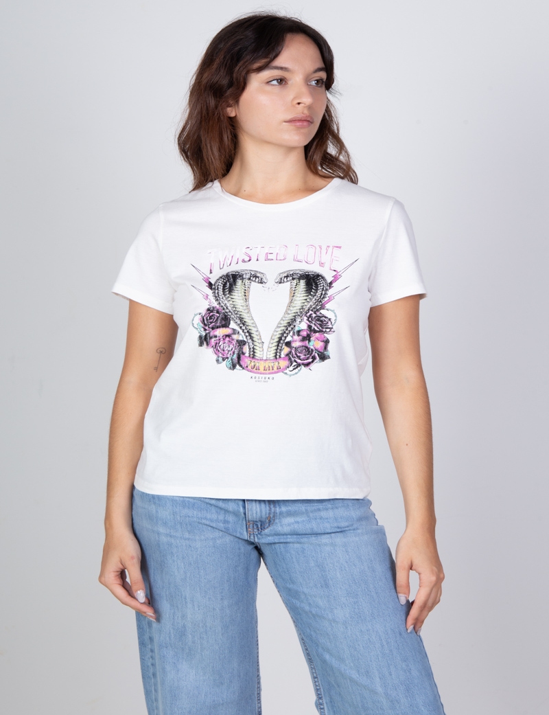 REMERA TWISTED SNAKES                                                                                