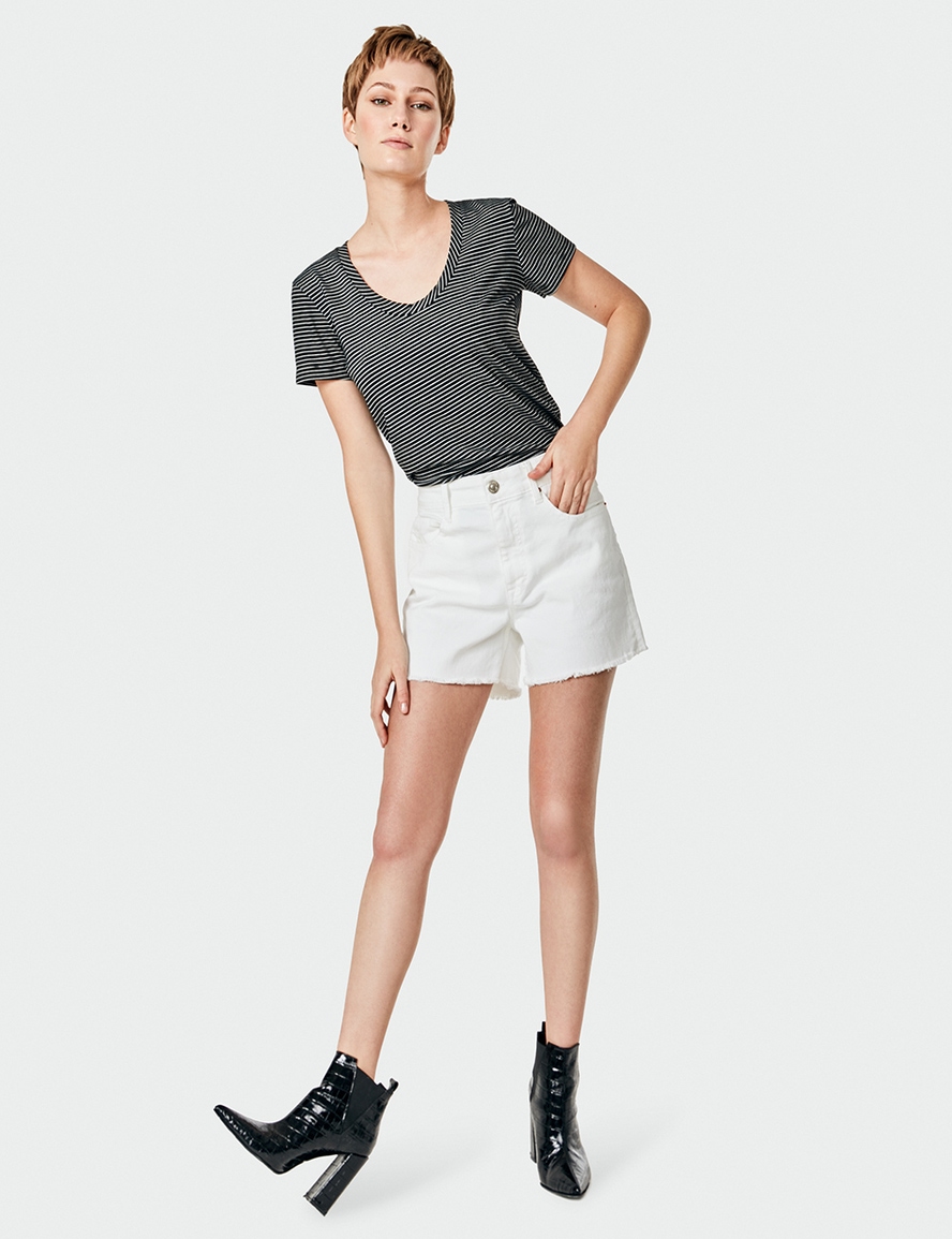 SHORT MANHATTAN WHITE