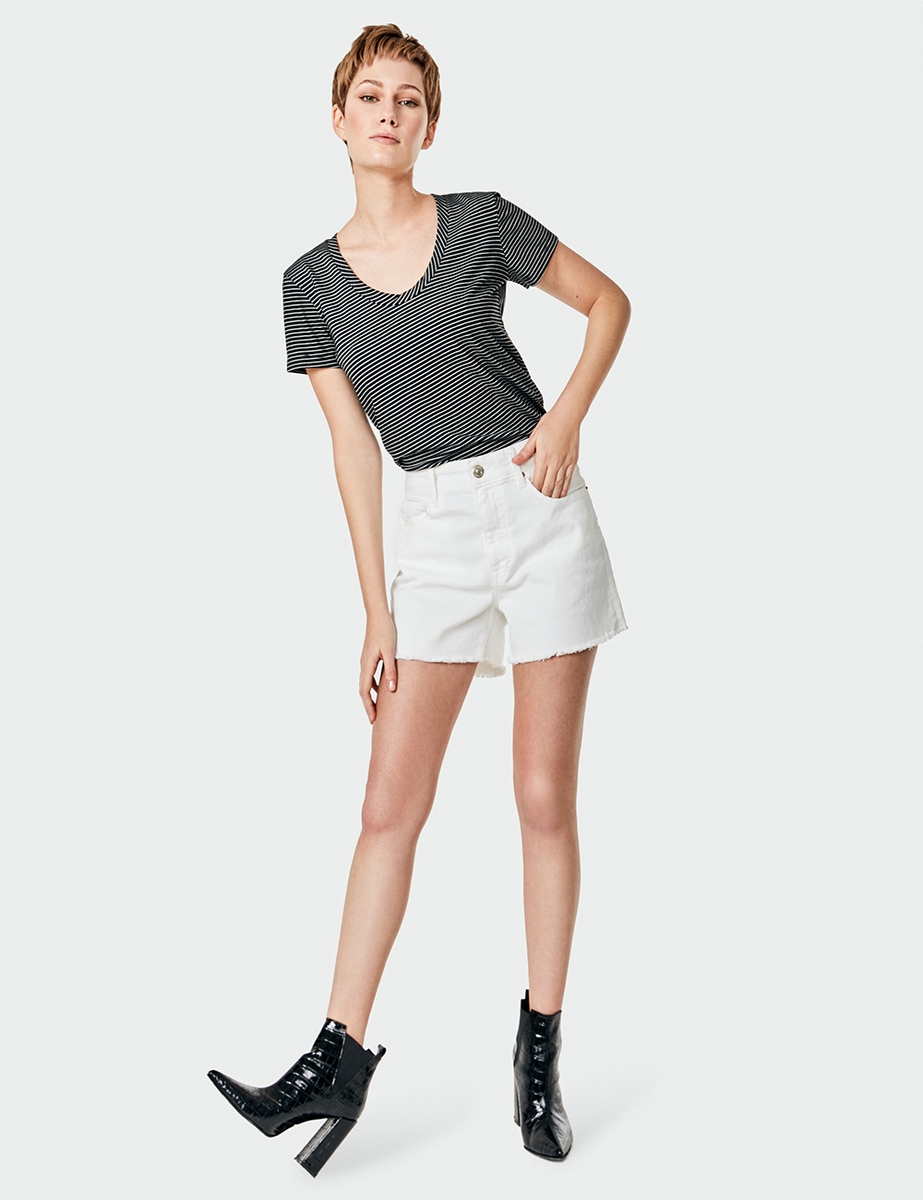 SHORT MANHATTAN WHITE