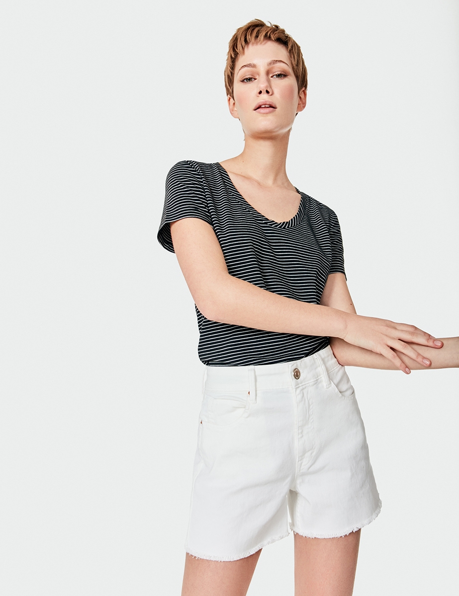 SHORT MANHATTAN WHITE